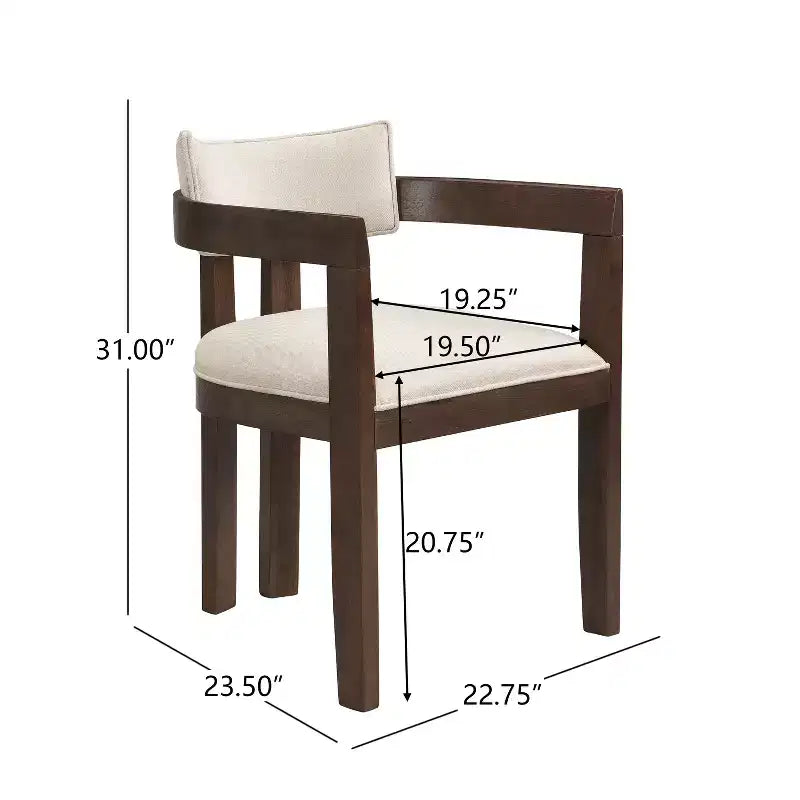 Ensemble de salle à manger contemporain 7 pièces Christopher Knight Home Evangeline en hévéa rembourré avec table rectangulaire surdimensionnée