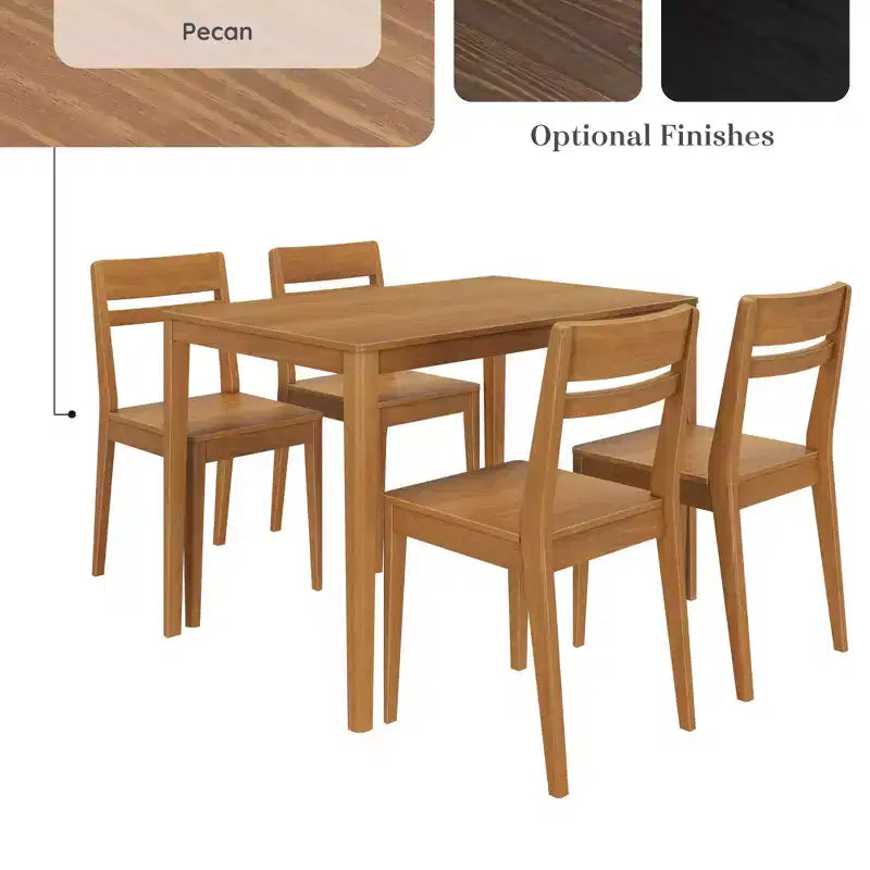 Ensemble chaise et table de salle à manger Crew