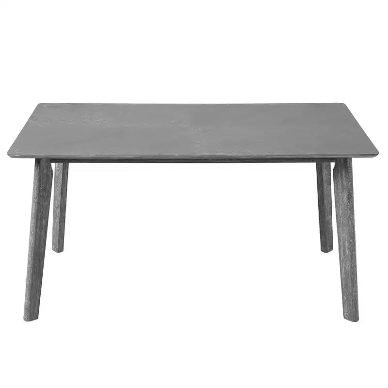 Ensemble de salle à manger 5 pièces, table de cuisine de ferme rustique et 4 chaises rembourrées - ModernLuxe