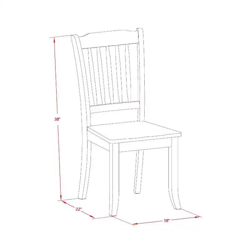 Ensemble de salle à manger Hollywood Regency - Table ronde et 4 chaises - 5 pièces - 106 cm - Mobilier de salle à manger élégant