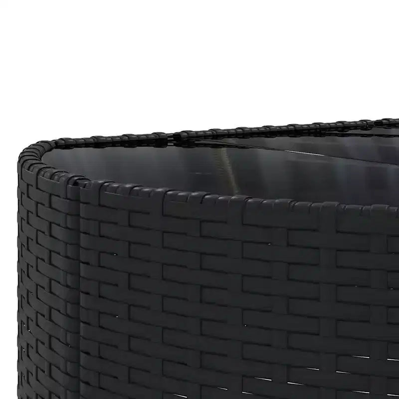 vidaXL Salon de jardin avec coussins 9 pièces en résine tressée