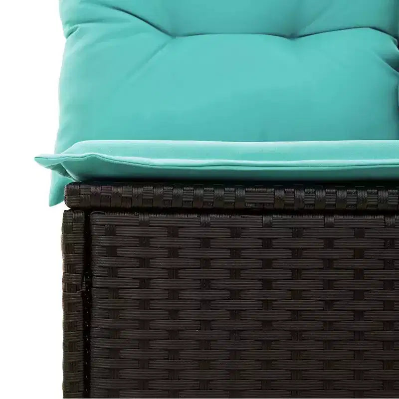 vidaXL Salon de jardin 12 pièces avec coussins en résine tressée gris