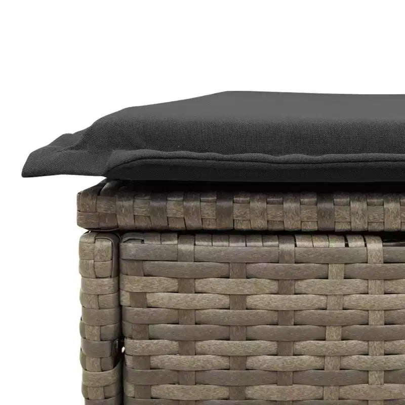 vidaXL Salon de jardin contemporain avec coussins, diverses couleurs