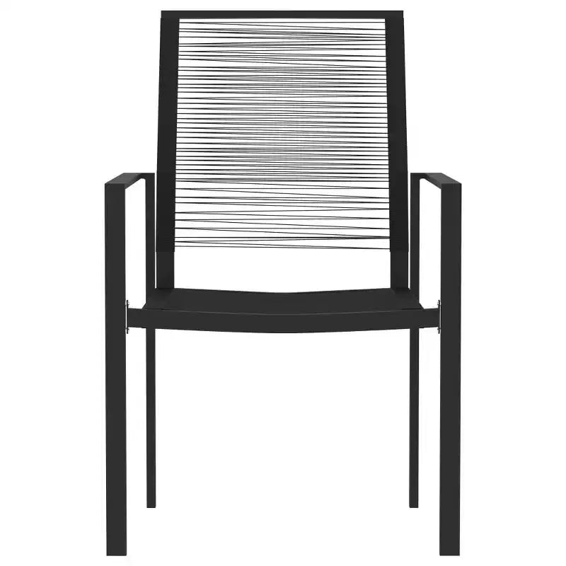 Ensemble de salle à manger de patio tendance vidaXL avec chaises