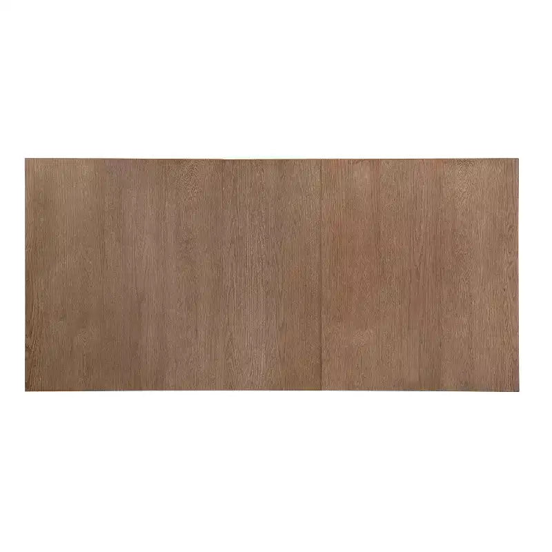 Ensemble de salle à manger extensible 7 pièces Elowen Christopher Knight Home en bois d'hévéa de style fermier avec chaises rembourrées en tissu rotin