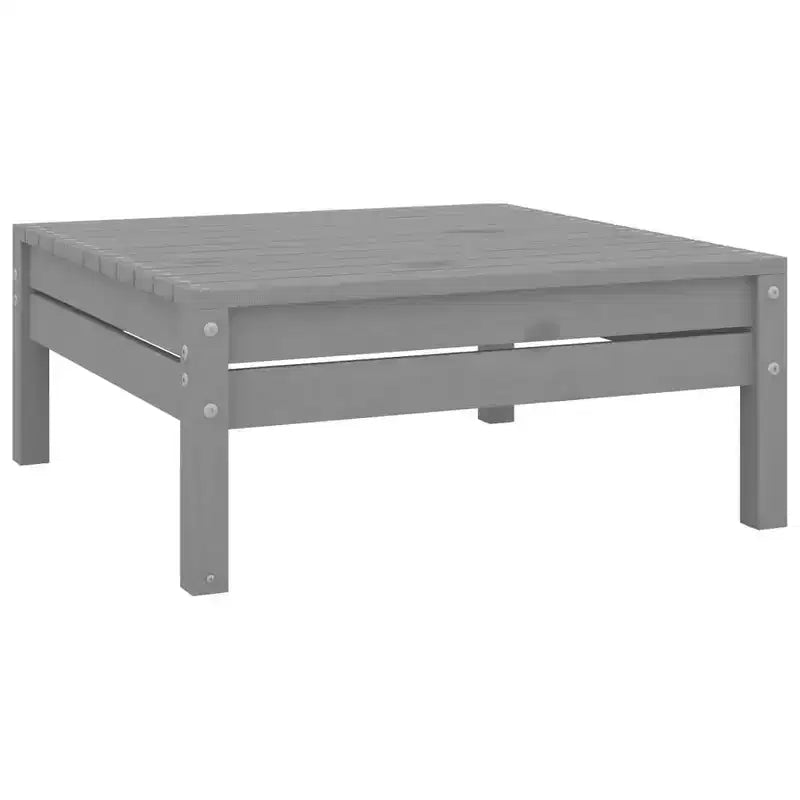 vidaXL Salon de jardin modulaire cinq pièces en pin massif naturel
