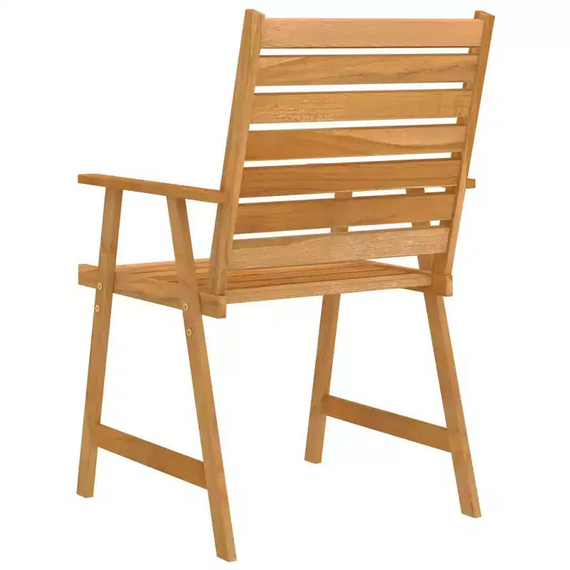 vidaXL Salon de jardin marron riche en bois d'acacia massif Moyen