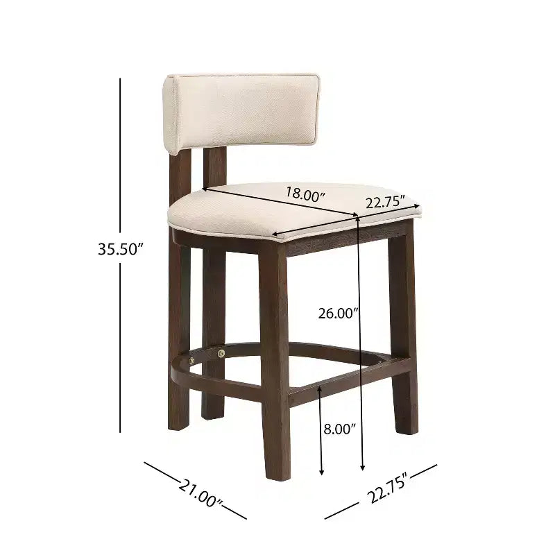 Christopher Knight Home Quini Ensemble de salle à manger moderne 5 pièces en bois avec piédestal et pieds en bois d'hévéa