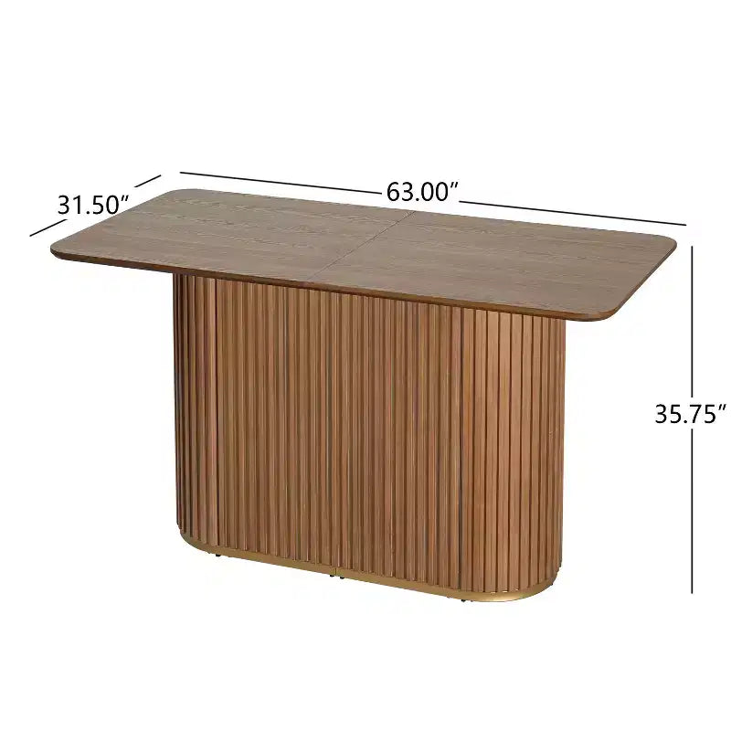 Christopher Knight Home Quini Ensemble de salle à manger moderne 5 pièces en bois avec piédestal et pieds en bois d'hévéa