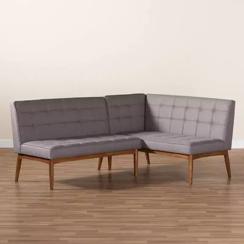 Ensemble de salle à manger 2 pièces en bois Sanford - Baxton Studio