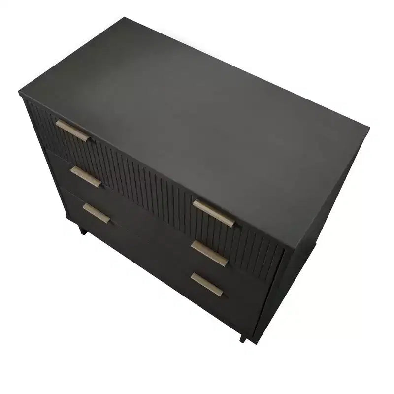 Ensemble de chambre à coucher Manhattan Comfort Granville 3 pièces avec commode simple et commode double