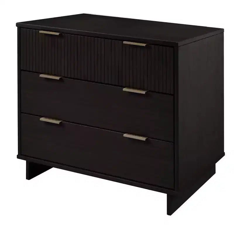 Ensemble de chambre à coucher Manhattan Comfort Granville 3 pièces avec commode simple et commode double