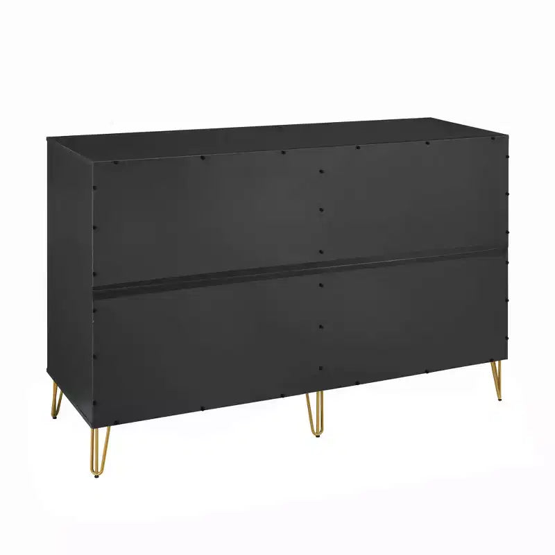 Ensemble commode 2 tiroirs et commode double 10 tiroirs Manhattan Comfort Dumbo 2 pièces moderne