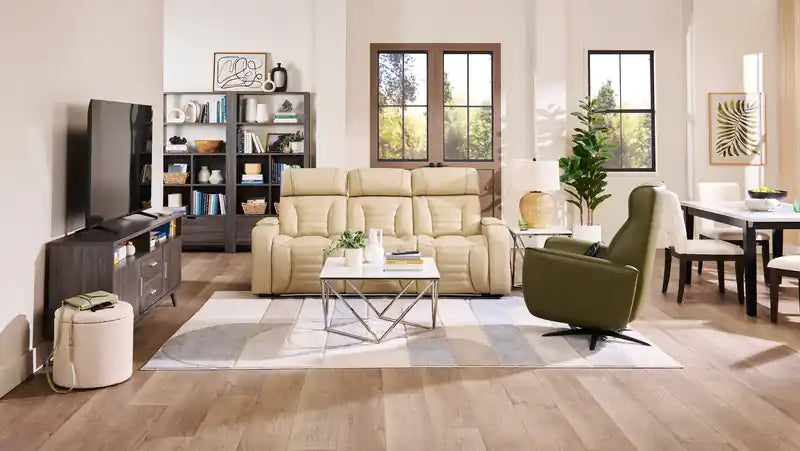 Table basse carrée moderne de 31,5 po – Plateau en marbre blanc avec base en métal chromé