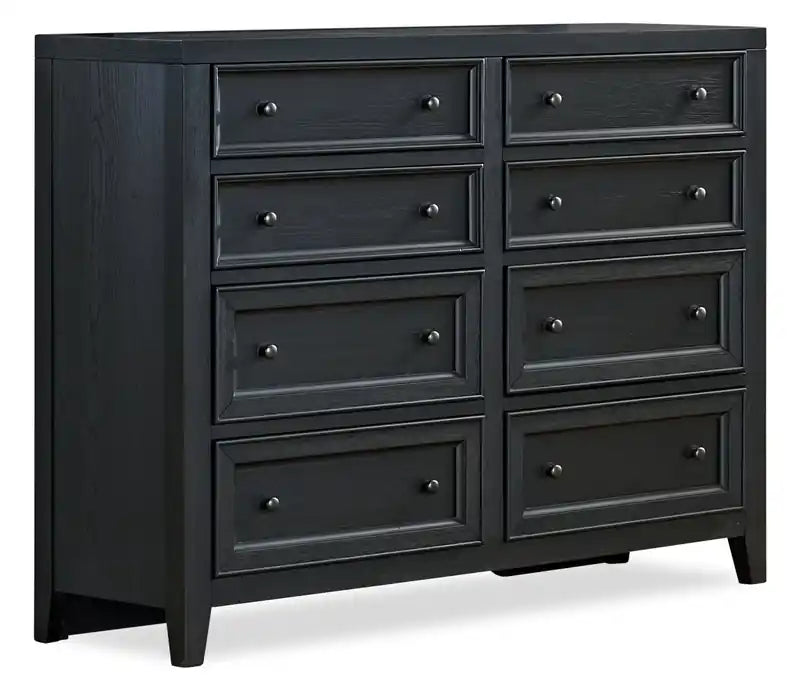 Commode 8 tiroirs pour chambre à coucher, 54W x 44H