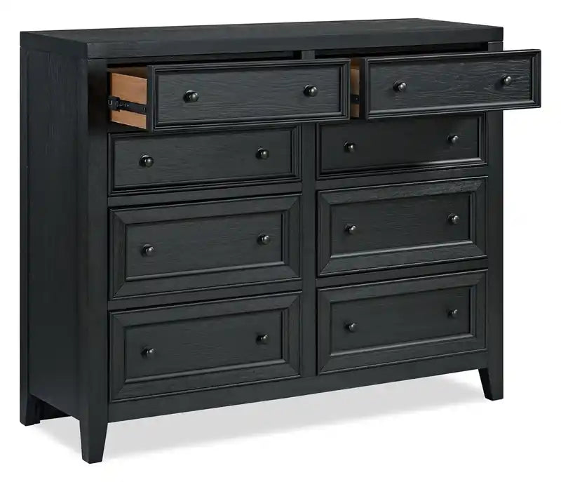 Commode 8 tiroirs pour chambre à coucher, 54W x 44H