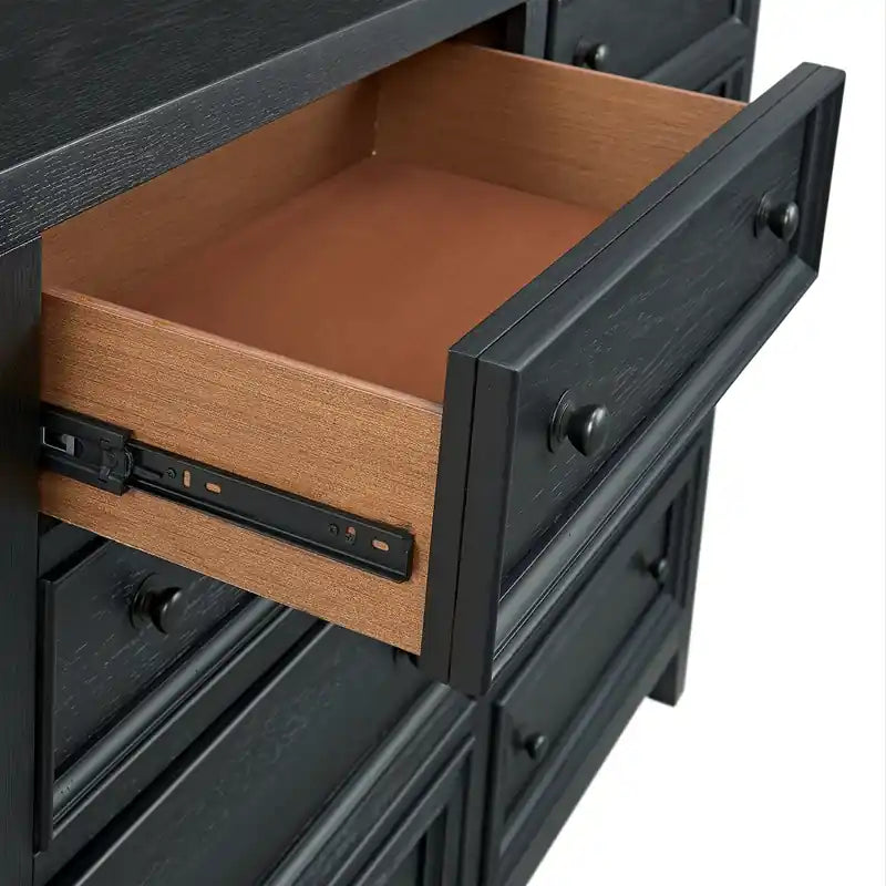 Commode 8 tiroirs pour chambre à coucher, 54W x 44H