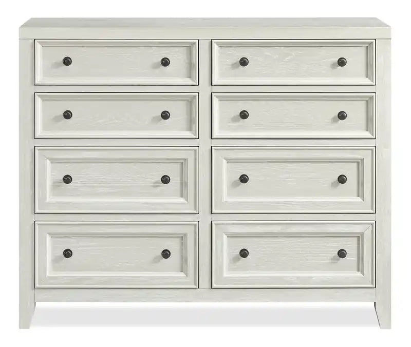 Commode 8 tiroirs pour chambre à coucher, 54W x 44H