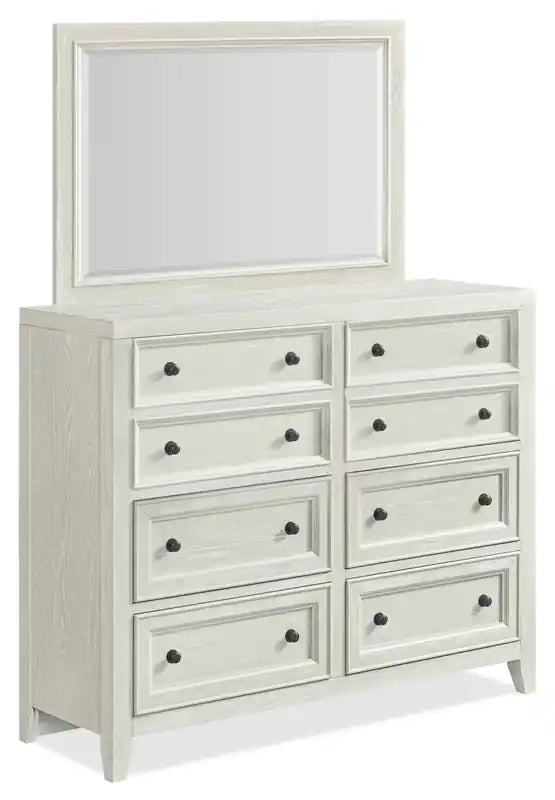 Commode 8 tiroirs pour chambre à coucher, 54W x 44H