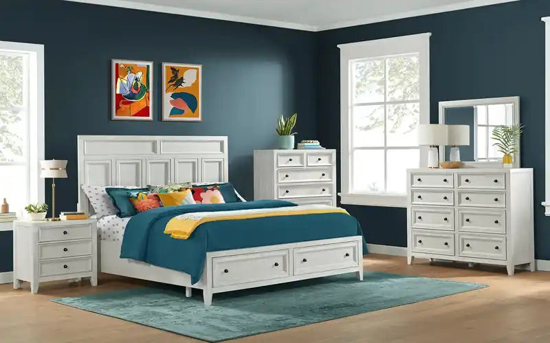 Commode 8 tiroirs pour chambre à coucher, 54W x 44H