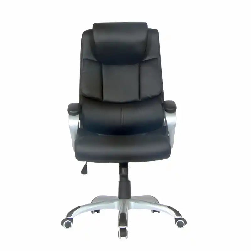 32 Chaise de bureau exécutive en cuir PU à dossier haut