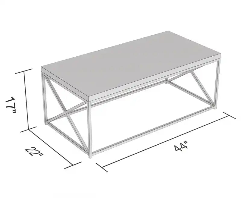 44 Table Basse en Bois Recyclé avec Métal Noir