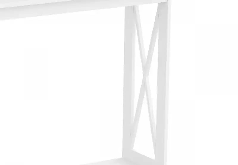 Console de 40 pouces avec 1 étagère