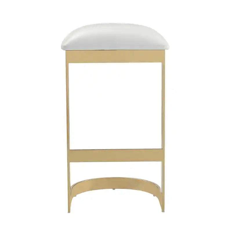 28.54 Tabouret de bar en acier inoxydable laiton poli