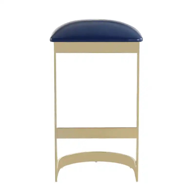 28.54 Tabouret de bar en acier inoxydable laiton poli