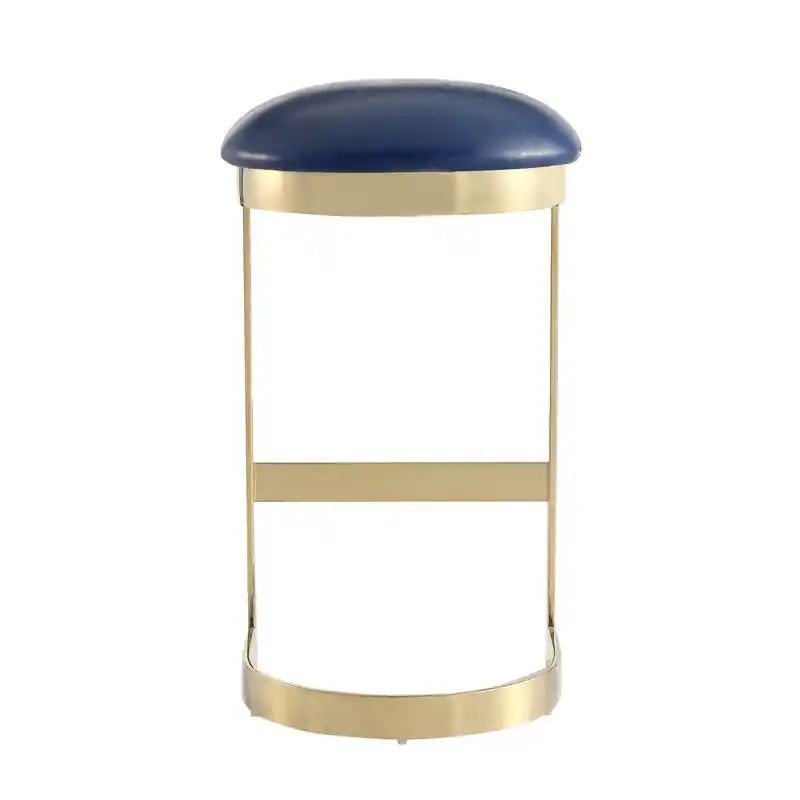 28.54 Tabouret de bar en acier inoxydable laiton poli