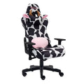 Techni Sport TS85 Cow Print Luxx Series Office Gaming Chair