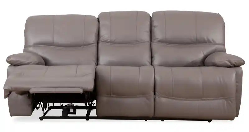 Canapé inclinable électrique zéro gravité en cuir véritable avec ports USB