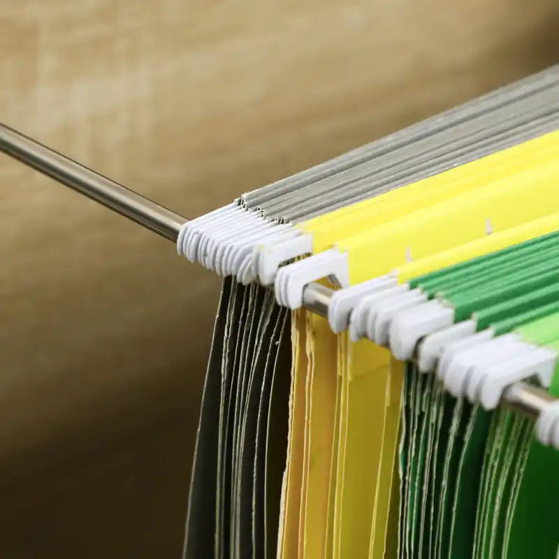 Classeur latéral avec barres de suspension pour dossiers de format lettre
